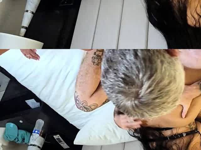 Trashy horny MILFs having hardcore sex in threesome