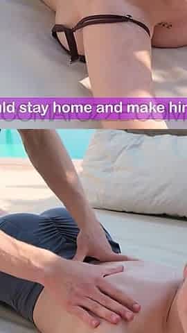 Stepmother Asked Him for a Massage and He Couldn't Resist...