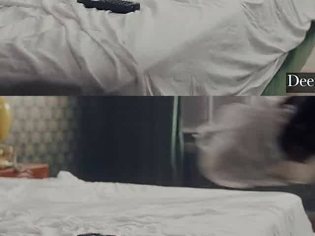A sexy hotel guest gives a stranger the authority that guy desires when that guy's away from the usual.