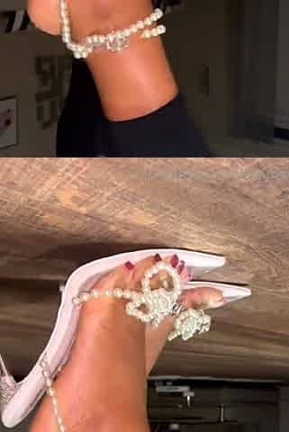 Linsey Dawn solo foot fetish