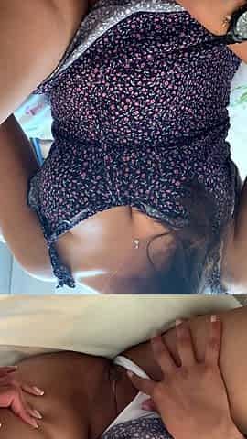 Amateur striptease and Solo masturbation