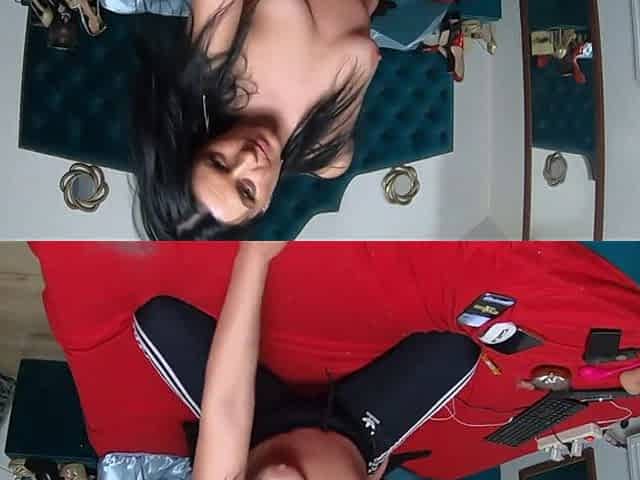 Still Horny in Sweatpants Slow Topless Masturbation Part 2 234i Couldnt Resist Filming More...still...