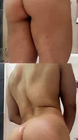 Curly Blonde Teen Records Solo Dildo Masturbation More at