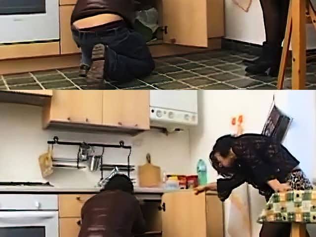 Milf have sex with a plumber at home - Pt2 On HDMilfCam,com