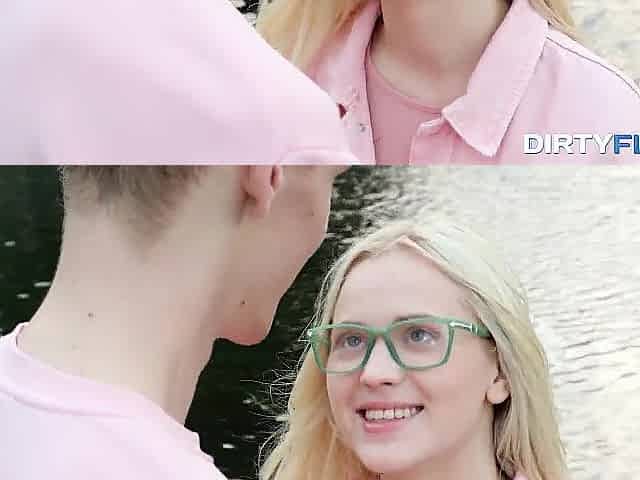 Filthy Flix - Nikki Hill - Nerdy coed screws like a whore