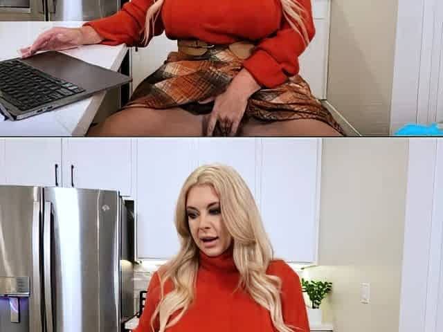 Erotic writer fucked his busty stepmom just for research