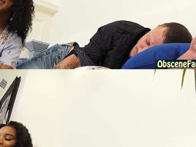 Step daddy catches black stealing cash