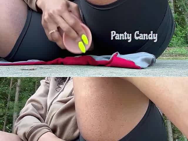 Panty Candy in Public