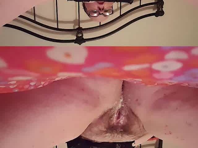 Massive load pouring without my taut little vagina