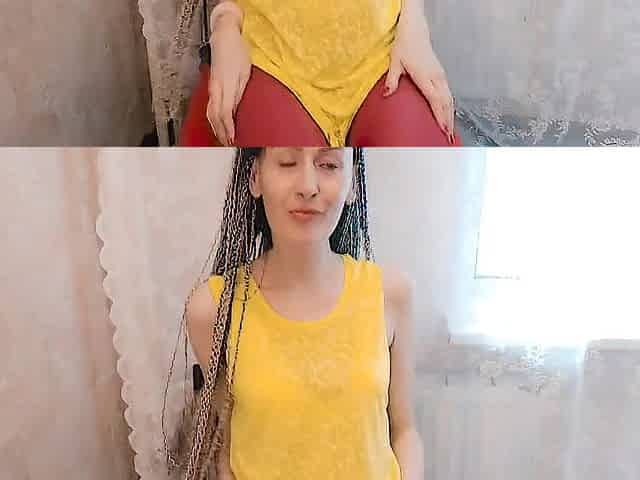 Foot Fetish Bawdy Talk Russian Lengthy Legs in Leggings -ginnagg