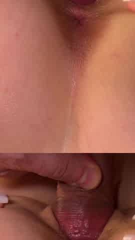 The Most Beautiful Close up Pussy Fuck with Real Female Orgasm and Nice Cumshot on Opened Pussy.