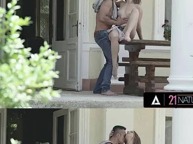 twenty one NATURALS - Large Wang Renato Expands Lilit Pleasing's Virgin Butt in the Wild
