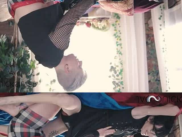 Inked FTM Jaq Quicksilver Takes Hard Jock In POV T4T