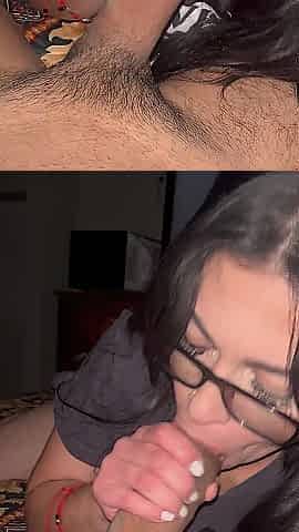 Getting sucked real fine