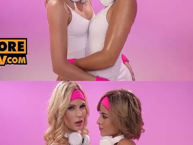 A Hardcore Trio Fuck With Blu Chanelle And Candee Licious In Pov