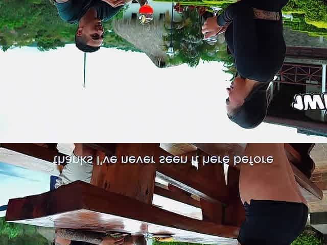 Large ass Colombian waitress Daniela Andrea gets banged hard on a pool table after being tempted at