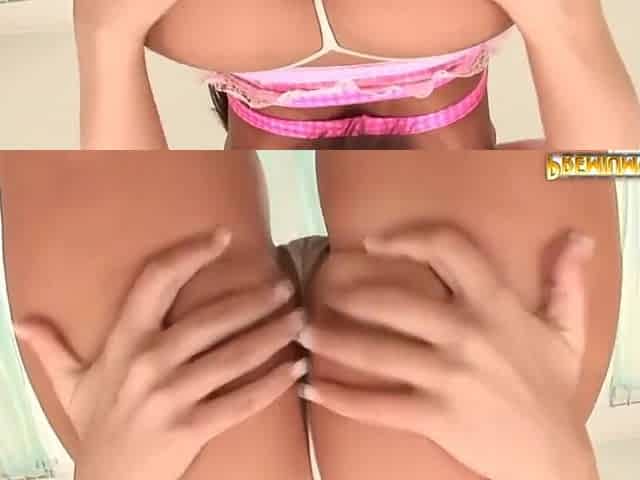 Horny Slut Gets Creamed All Over Her Peachy Ass