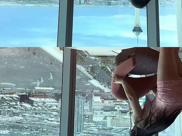 Fuck the Out of a Rich Chinese College Student Sugar Baby in a Vegas Rise Penthouse Before Cumming in Her Pussy