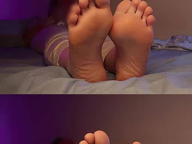 calm foot fetish from a ardent student