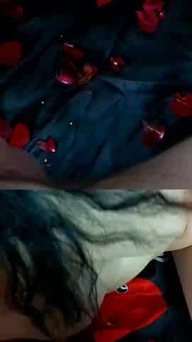 Oral Sex in a Bed of Roses