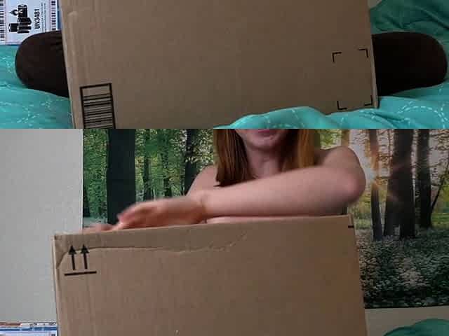 Amateur Webcam Cute Teen Plays Solo with Big