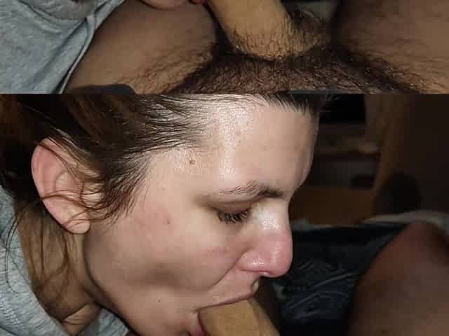 Amateur MILF Sucking Big Cock Real Homemade