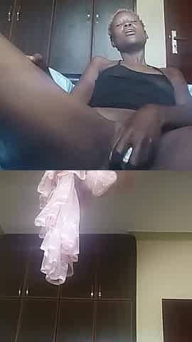 Horny Briita Playing with Her Self