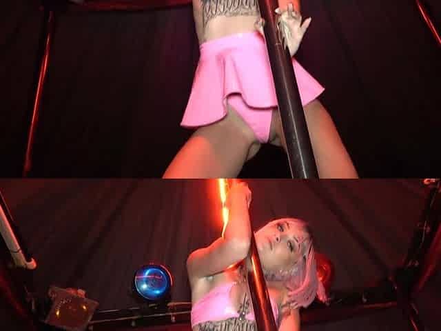 Skinny tattooed babe Tabitha Poison gets fucked in latex