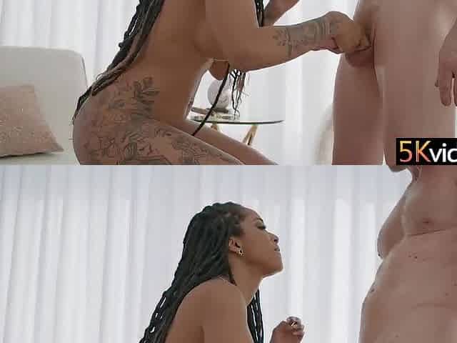Large Melons Black Hottie Hardcore Screw