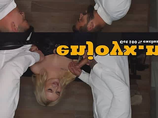 Miss Jackson, a blond with giant boobies, demands 2 rock hard lollipops that demonstrate her no mercy - love hotel