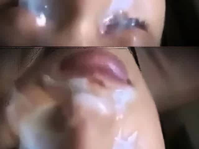 Amateur Latina POV Facial Compilation Part 2