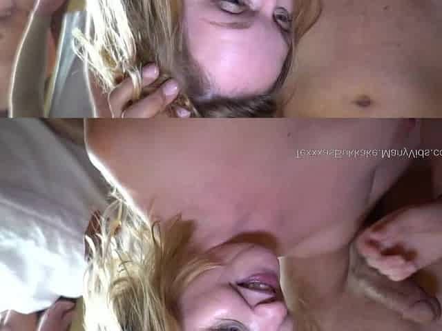 She Is Covered in Sperm