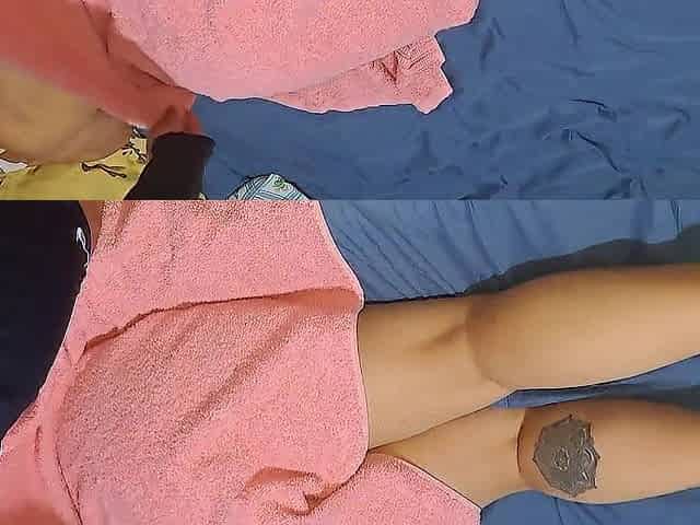 Mother-in-law asks for aid massage suddenly becomes ???????? with son-in-law. It ends up inside her!