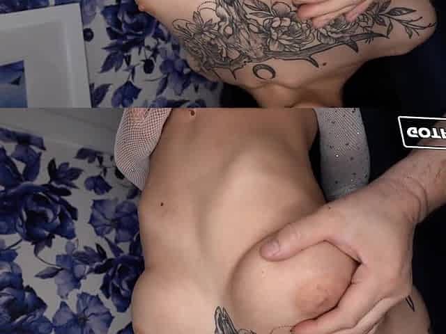 GOTFILLED Briella Coley's creamy anal fill-up