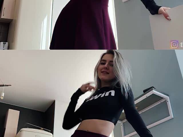 Hardcore Cuckold's girl-next-door to Cumload on her Slutty Face - Eva Elfie
