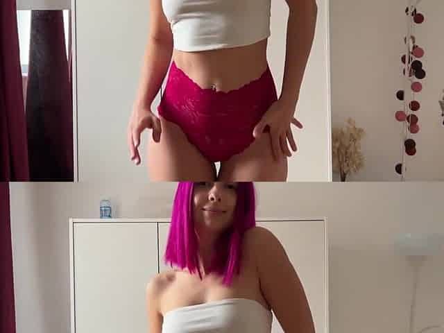 Hottest Asian Undress Dance Warmup