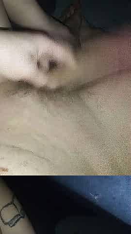 Transwoman, Playing With Her Feet And Dick
