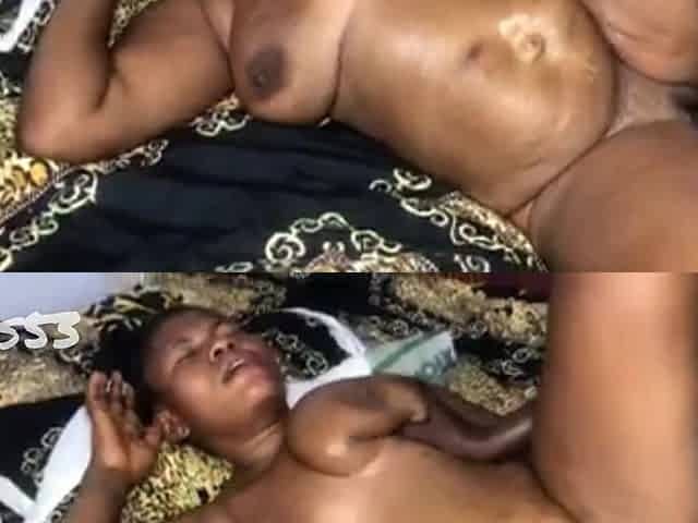Huge Tits Nigerian MILF Devoured