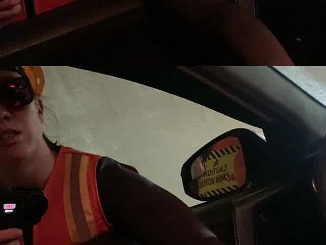 She Said You Can't Park Here, Deep Throat Blowjob, Creampie