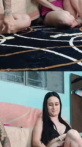 Friend Loses Her Hot Body to Couple During a Game of Dominoes