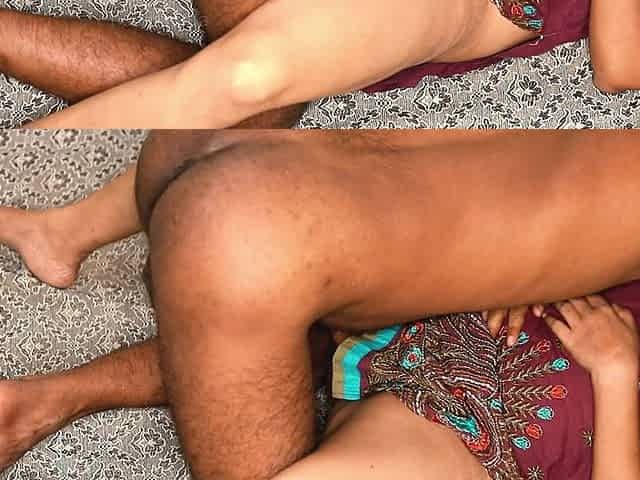 Desi Village Girl Sneha Enjoy Sex with StepBrother Secretly. Pussy Fucked After Blowjob. She Get Cream Pied on Her Pussy
