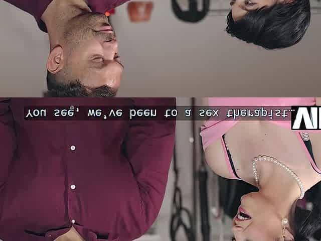 Cuckold watches as his pervert MILF wife is fucked by a zombie and jerks off to it