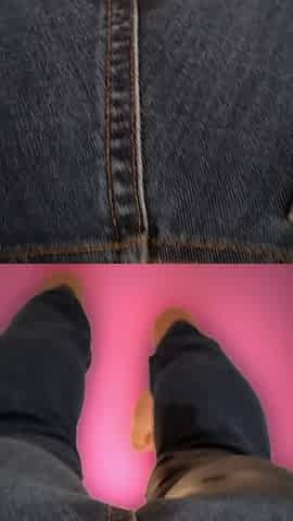 Juicydream - Soaking Wet and Pissed on! We Piss on My New Jeans Together