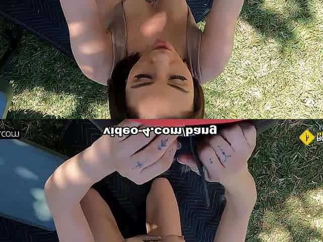 Slay Kay Fucks In Her Boyfriend's Backyard To Get Her Car Fixed