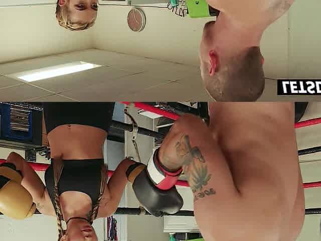 Boxing Session Turns Into Steamy Foursome At The Gym - SCAM CUTIES
