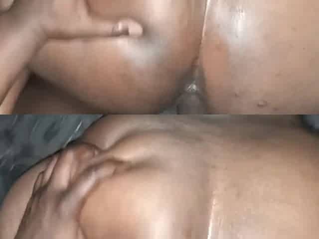 Big Black Dick Doggy Pounding Creampie Moaning Intense Orgasms