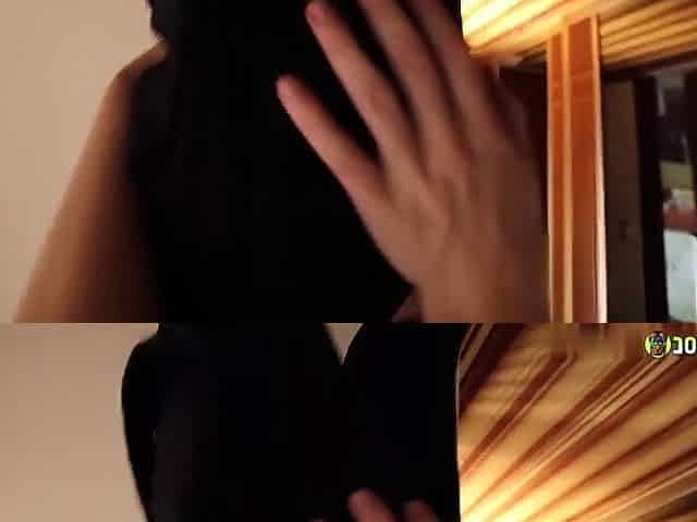 JohnTronX - Smokin' hawt Oriental honey in ebony underware likes anal-act of love so much