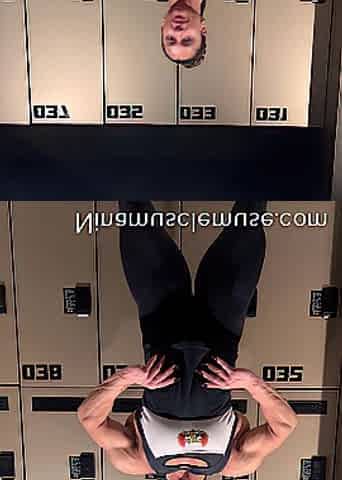 Inseparable bond of thick muscles and soft breasts