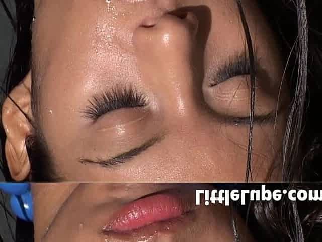 Sexy Teen Little Lupe Showers Naked & Masturbates
