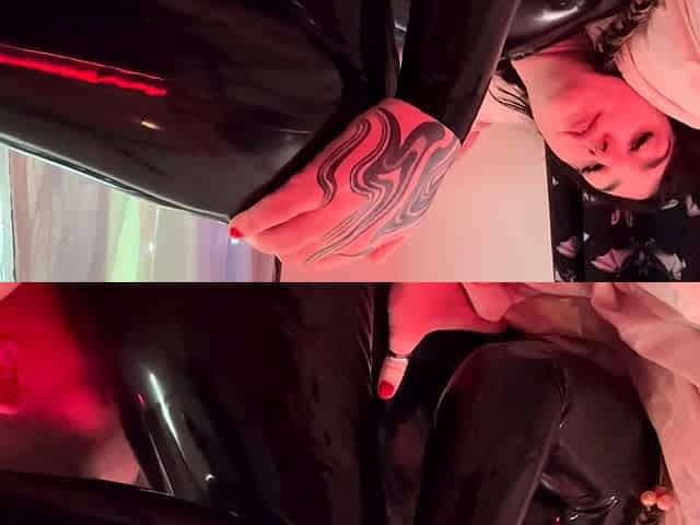 Stacked brunette goes solo toys and masturbation